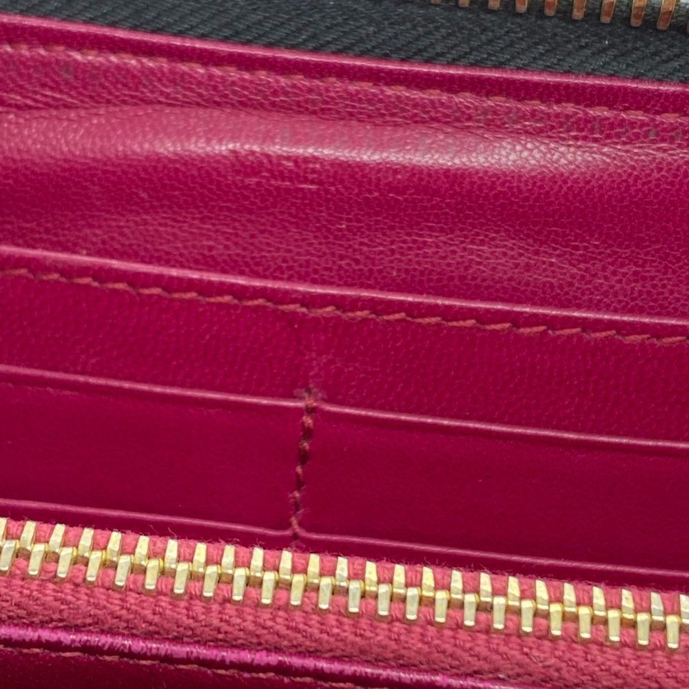 Authentic Miu Miu By Prada Black Zip Around Paten… - image 7